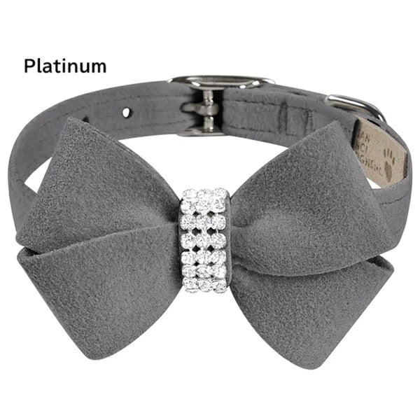 スーザンランシー Susan Lanci DESIGNS Nouveau Bow Collar 受注生産【小型犬 犬用 ハーネス セレブ】