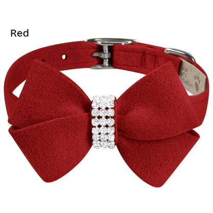 スーザンランシー Susan Lanci DESIGNS Nouveau Bow Collar 受注生産【小型犬 犬用 ハーネス セレブ】
