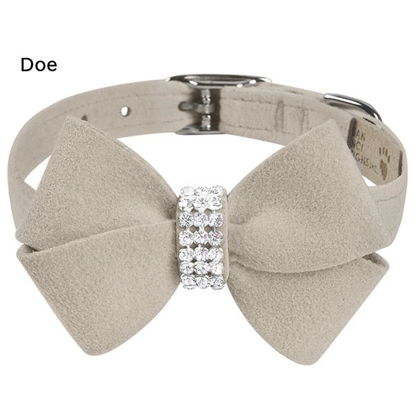 スーザンランシー Susan Lanci DESIGNS Nouveau Bow Collar 受注生産【小型犬 犬用 ハーネス セレブ】