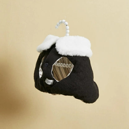 ルイスドッグ louisdog Black Beauty Linen Padded Jacket【小型犬 犬服 アウター ジャケット セレブ 】