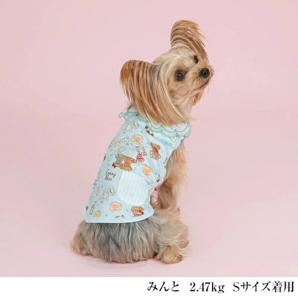 クレイジーブー CRAZYBOO スイーツ柄スカラップタンク【犬服 小型犬 ウエア トップス タンクトップ セレブ】