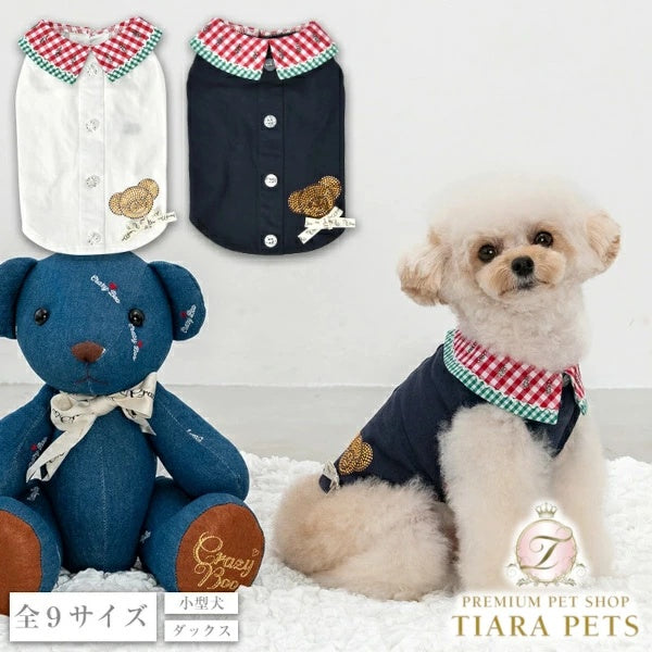 クレイジーブー CRAZYBOO スイカ襟タンク【犬服 小型犬 ウエア トップス タンクトップ セレブ】