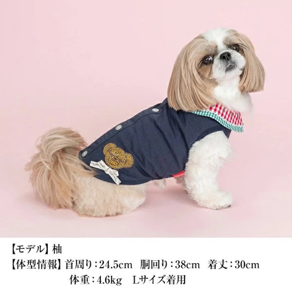 クレイジーブー CRAZYBOO スイカ襟タンク【犬服 小型犬 ウエア トップス タンクトップ セレブ】