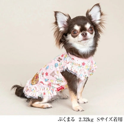 クレイジーブー CRAZYBOO トロピカルフリルタンク【犬服 小型犬 ウエア トップス タンクトップ セレブ】