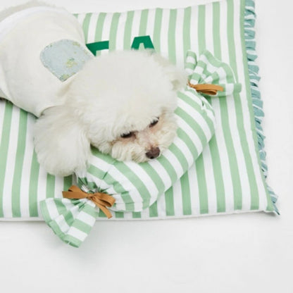 ルイスドッグ louisdog Stripe Candy Pillow【小型犬 犬用 枕 ピロー セレブ 】