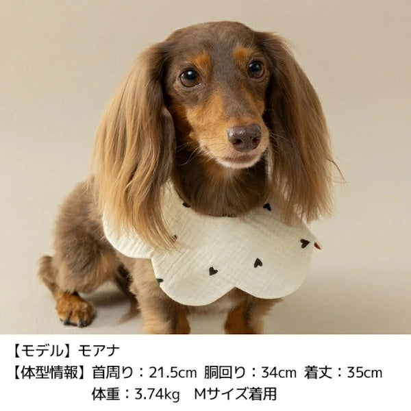 ティノティート TINOTITO ハートクーリングスタイ【小型犬 犬用 スタイ カジュアル】