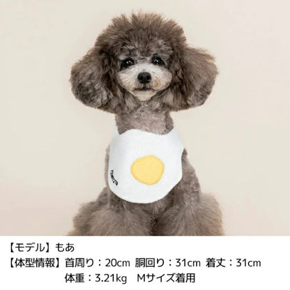 ティノティート TINOTITO 目玉焼きクーリングスタイ【小型犬 犬用 スタイ カジュアル】