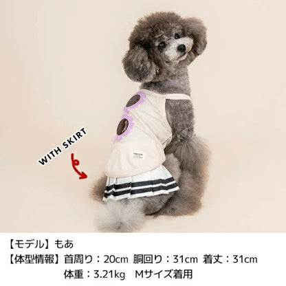 ティノティート TINOTITO サングラスキャミ【小型犬 犬服 トップス タンクトップ カジュアル】