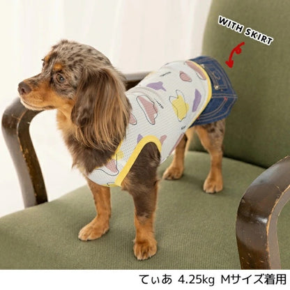 ティノティート TINOTITO ドリッピング柄タンク【小型犬 犬服 トップス タンクトップ カジュアル】