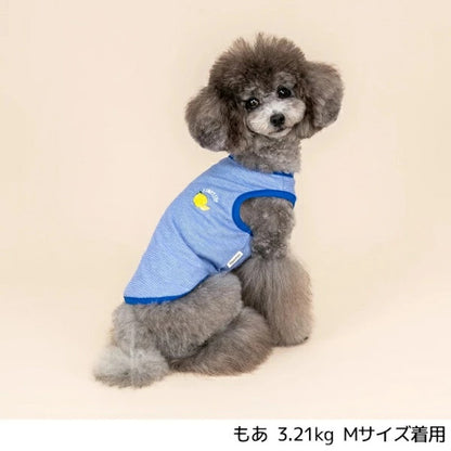 ティノティート TINOTITO モコモコ刺しゅうタンク【小型犬 犬服 トップス タンクトップ カジュアル】