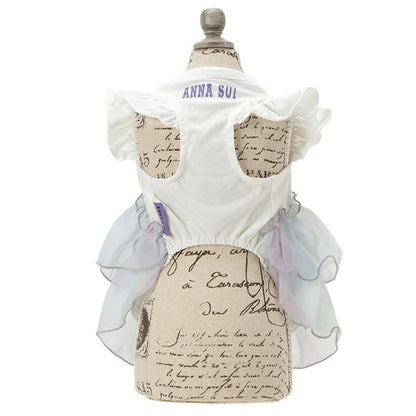 アナ スイ ANNA SUI ユニコーンチュールワンピ【小型犬 犬服 ワンピース ドレス キャミソール セレブ】