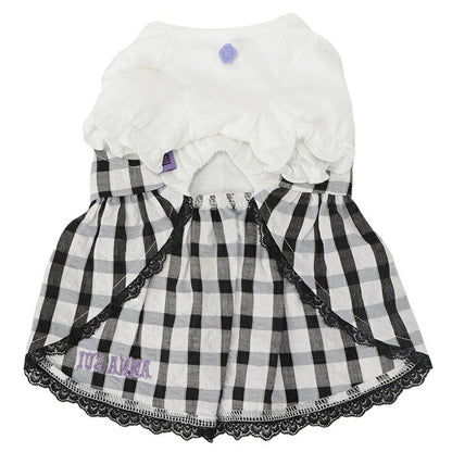 アナ スイ ANNA SUI ギンガムチェックドッキングワンピ【小型犬 犬服 ワンピース ドレス キャミソール セレブ】