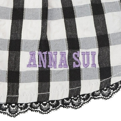 アナ スイ ANNA SUI ギンガムチェックドッキングワンピ【小型犬 犬服 ワンピース ドレス キャミソール セレブ】