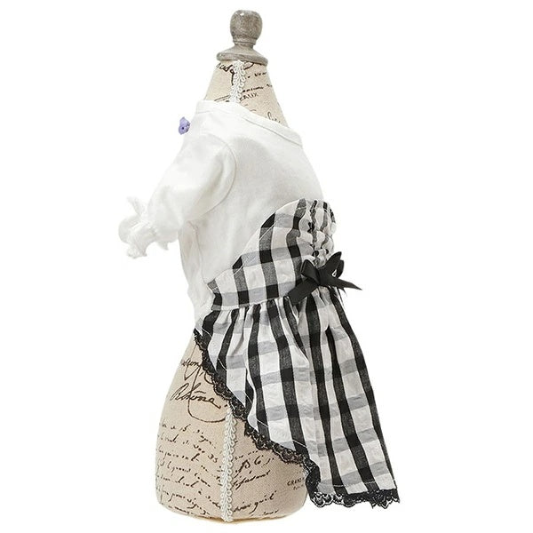 アナ スイ ANNA SUI ギンガムチェックドッキングワンピ【小型犬 犬服 ワンピース ドレス キャミソール セレブ】