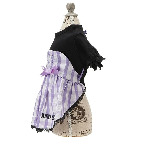 アナ スイ ANNA SUI ギンガムチェックドッキングワンピ【小型犬 犬服 ワンピース ドレス キャミソール セレブ】