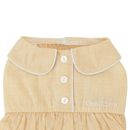 ワンオクターヴ One Octave シャツドレス【小型犬 犬服 ウエア ワンピース ドレス シャツ セレブ】