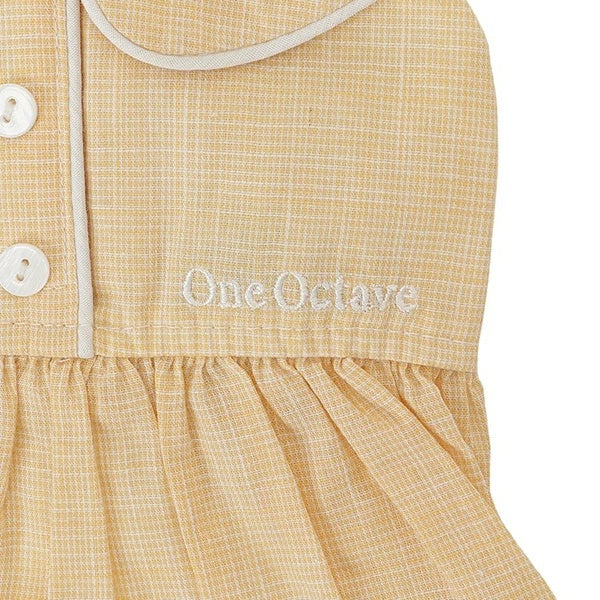 ワンオクターヴ One Octave シャツドレス【小型犬 犬服 ウエア ワンピース ドレス シャツ セレブ】
