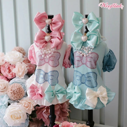 ウーフリンク WOOFLINK HI SPRING HAIRBOW【小型犬 犬用 ヘアアクセサリー リボン セレブ】
