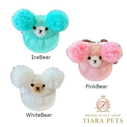 ★受注生産★ガーデン オブ エデン Garden of Eden DenimPopBearCAP【小型犬 セレブ 帽子 キャップ ハット】