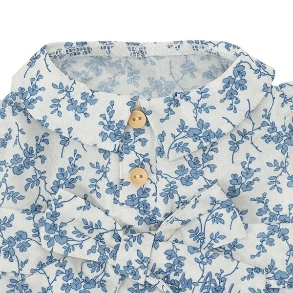 ローラアシュレイ LAURA ASHLEY リボンワンピース【小型犬 犬服 ウエア ワンピース ドレス セレブ】