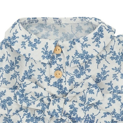 ローラアシュレイ LAURA ASHLEY リボンワンピース【小型犬 犬服 ウエア ワンピース ドレス セレブ】