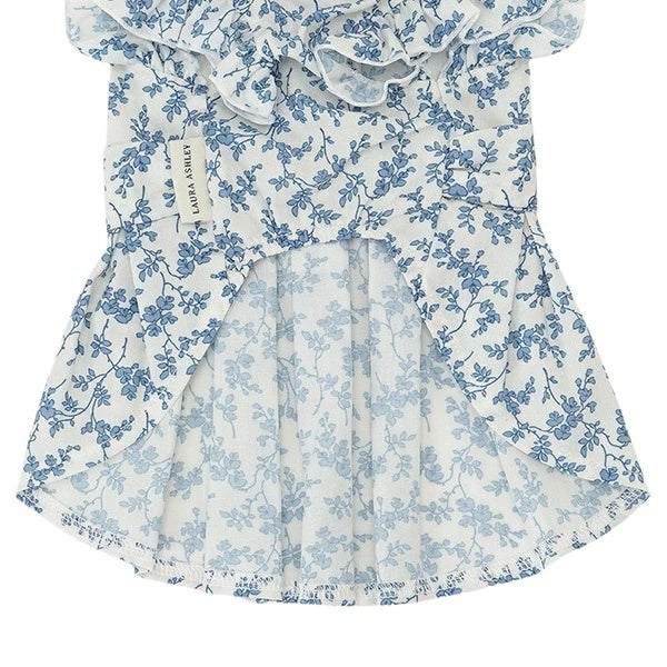 ローラアシュレイ LAURA ASHLEY リボンワンピース【小型犬 犬服 ウエア ワンピース ドレス セレブ】