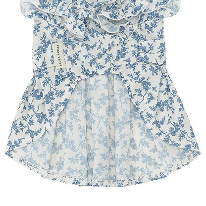 ローラアシュレイ LAURA ASHLEY リボンワンピース【小型犬 犬服 ウエア ワンピース ドレス セレブ】