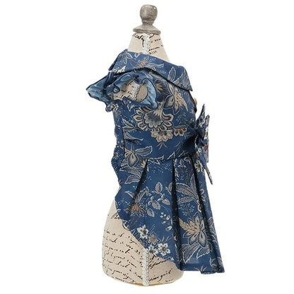 ローラアシュレイ LAURA ASHLEY リボンワンピース【小型犬 犬服 ウエア ワンピース ドレス セレブ】