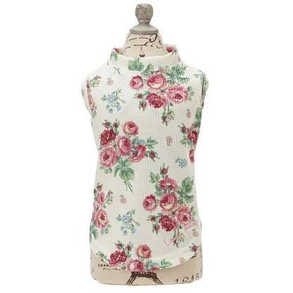 ローラアシュレイ LAURA ASHLEY ワッフルタンク【小型犬 犬服 ウエア トップス タンクトップ セレブ】