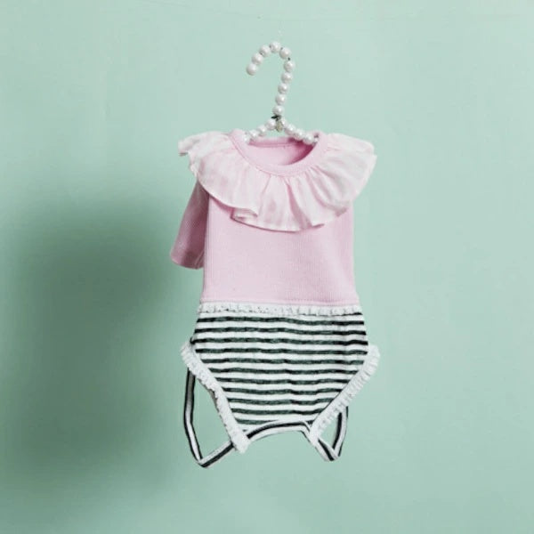 ルイスドッグ louisdog Parfait Pink Pants【小型犬 犬服 トップス つなぎ ロンパース セレブ】