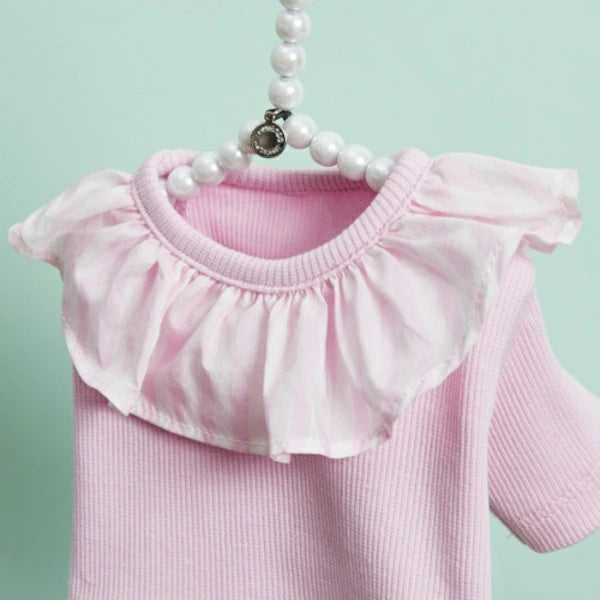 ルイスドッグ louisdog Parfait Pink Pants【小型犬 犬服 トップス つなぎ ロンパース セレブ】