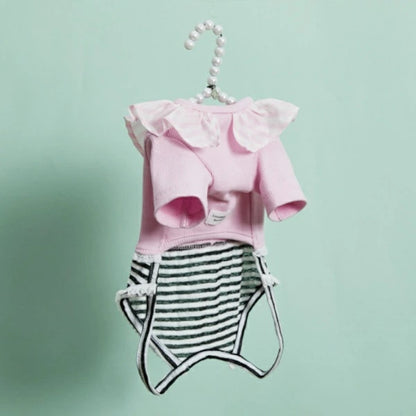 ルイスドッグ louisdog Parfait Pink Pants【小型犬 犬服 トップス つなぎ ロンパース セレブ】
