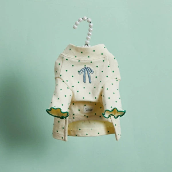 ルイスドッグ louisdog Blue Rose TEE【小型犬 犬服 トップス Tシャツ カットソー セレブ】