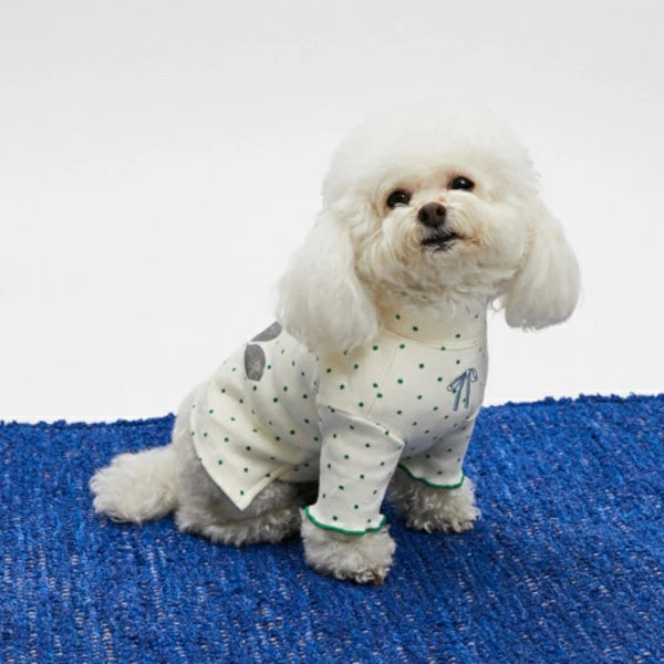 ルイスドッグ louisdog Blue Rose TEE【小型犬 犬服 トップス Tシャツ カットソー セレブ】