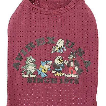 アヴィレックス AVIREX フェードウォッシュタンク【小型犬 犬服 トップス タンクトップ カジュアル】