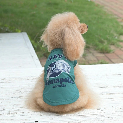 アヴィレックス AVIREX ミルアカデミータンク【小型犬 犬服 トップス タンクトップ カジュアル】