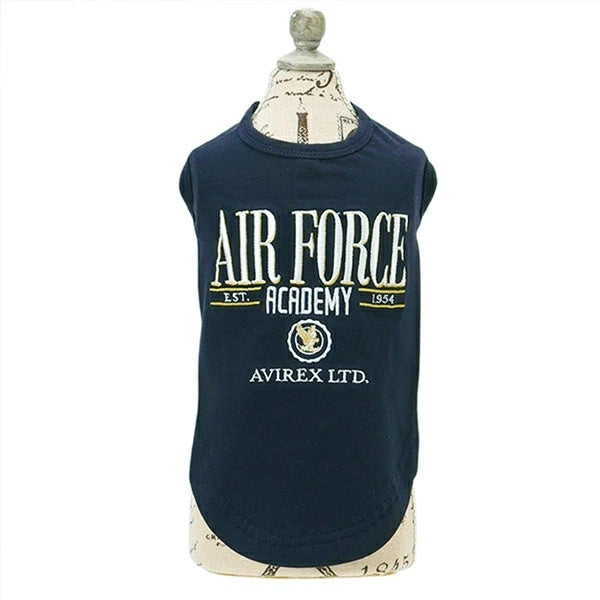 アヴィレックス AVIREX USAFA EMBタンク【小型犬 犬服 トップス タンクトップ カジュアル】