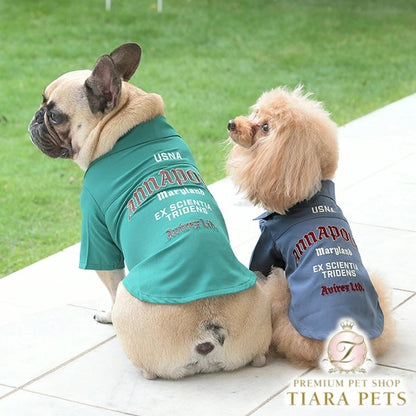 アヴィレックス AVIREX アナポリスワークシャツ【小型犬 犬服 トップス シャツ カジュアル】
