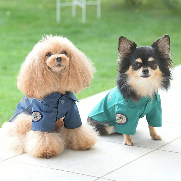 アヴィレックス AVIREX アナポリスワークシャツ【小型犬 犬服 トップス シャツ カジュアル】