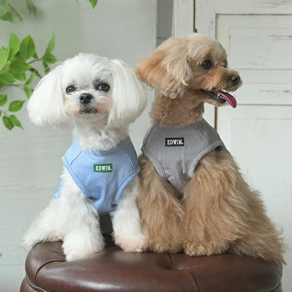 エドウイン EDWIN シャークメッシュタンク【小型犬 犬服 ウエア トップス タンクトップ カジュアル】