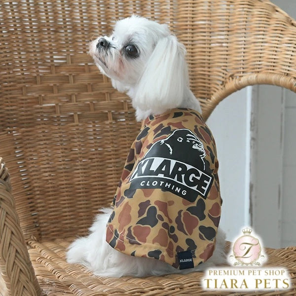 エクストララージ XLARGE OGカモフラTシャツ【小型犬 犬服 ウエア