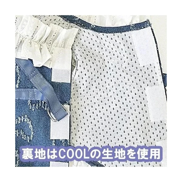 ゴッドピヴァ GODPIVA☆※5月下旬より順次発送☆COOLガーリーデニムハーネス【小型犬 犬用 ハーネス セレブ】