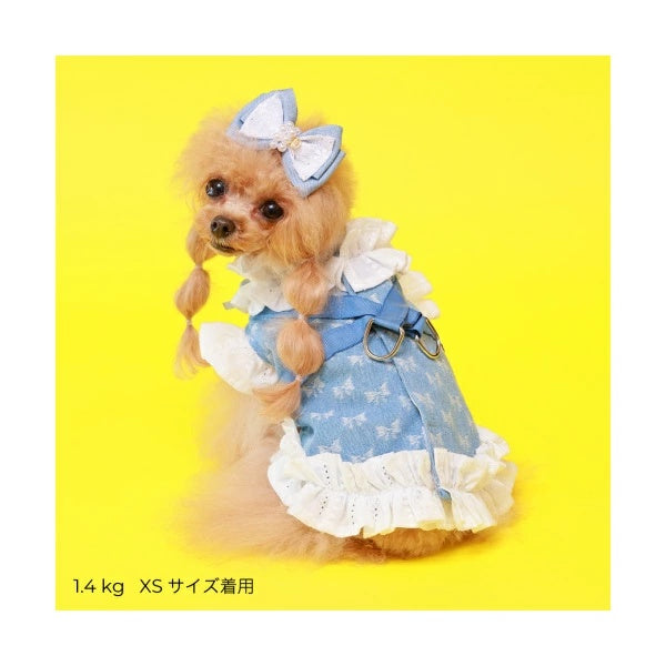 ゴッドピヴァ GODPIVA☆※5月下旬より順次発送☆COOLガーリーデニムハーネス【小型犬 犬用 ハーネス セレブ】