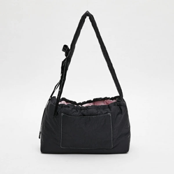 ルイスドッグ louisdog Black Crush Sling Bag【小型犬 犬用 スリングバッグ セレブ】