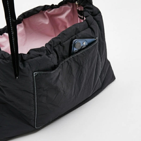 ルイスドッグ louisdog Black Crush Sling Bag【小型犬 犬用 スリングバッグ セレブ】