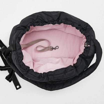ルイスドッグ louisdog Black Crush Sling Bag【小型犬 犬用 スリングバッグ セレブ】