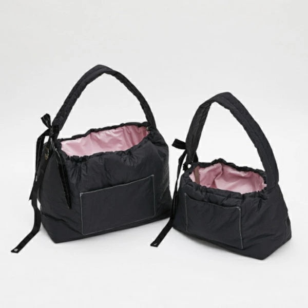 ルイスドッグ louisdog Black Crush Sling Bag【小型犬 犬用 スリングバッグ セレブ】