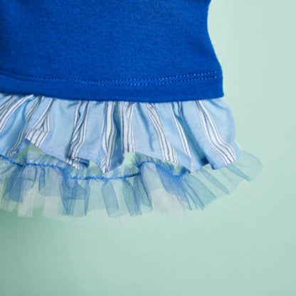 ルイスドッグ louisdog Princess Blue TOP【小型犬 犬服 トップス タンクトップ セレブ】