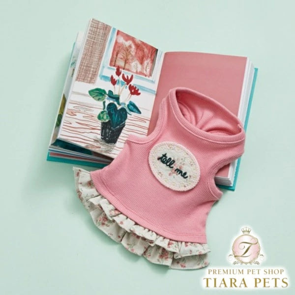 ルイスドッグ louisdog Rose Pink TOP【小型犬 犬服 トップス タンクトップ セレブ】