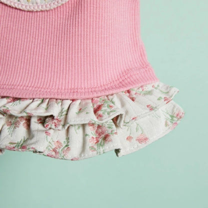 ルイスドッグ louisdog Rose Pink TOP【小型犬 犬服 トップス タンクトップ セレブ】
